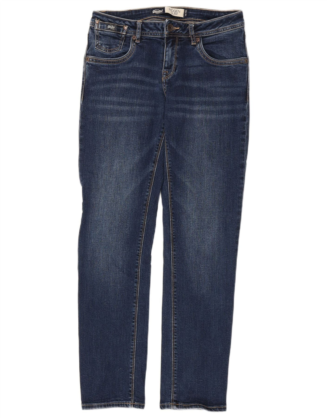 Superdry ženske uske traperice Imogen W28 L30 plavi pamuk