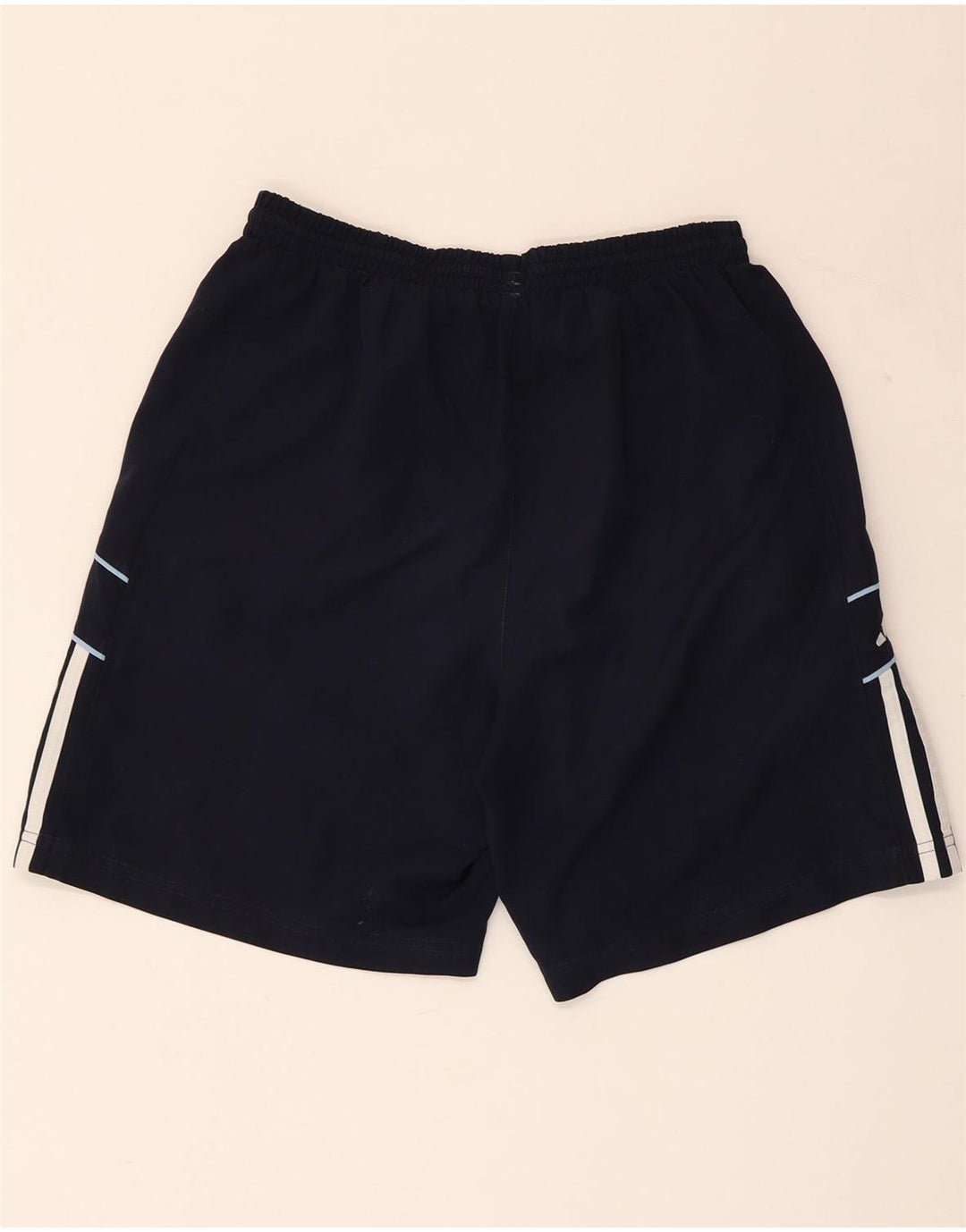 ADIDAS Boys Sport Shorts 13-14 Years  Navy Blue Polyester