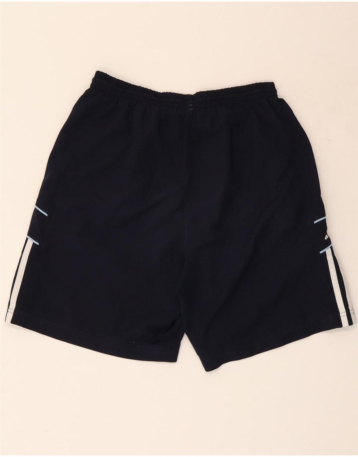 ADIDAS Boys Sport Shorts 13-14 Years  Navy Blue Polyester