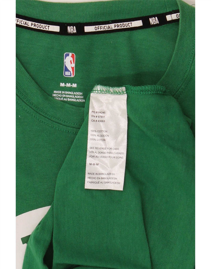 NBA muška majica Celtics Graphic T-Shirt Srednje zeleni pamuk