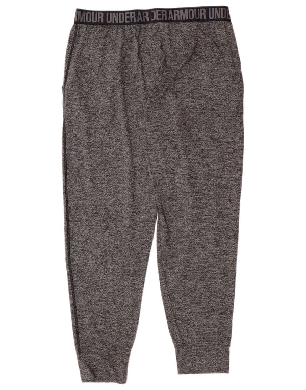 UNDER ARMOUR Ženske trenirke Hlače Joggers UK 14 Srednje sive Flecked