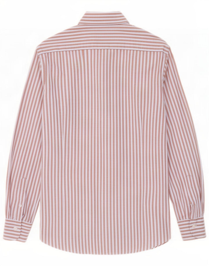 Massimo Dutti muška košulja Medium Brown Pinstripe