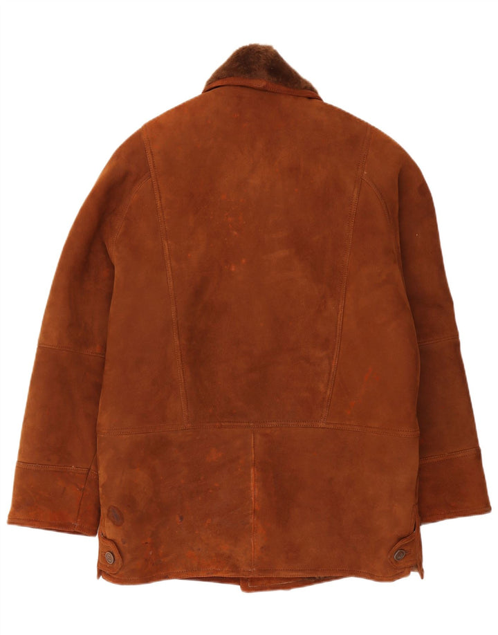 Vintage muška jakna s ovčicama IT 46 Small Brown Shearling
