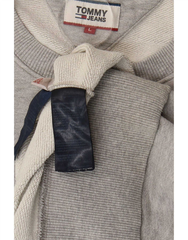 Tommy Hilfiger muška trenirka, veliki sivi pamuk s flekama