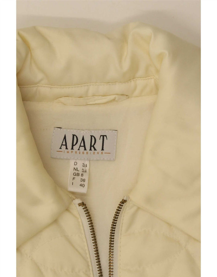 Apart ženski podstavljeni kaput UK 8 Small Yellow