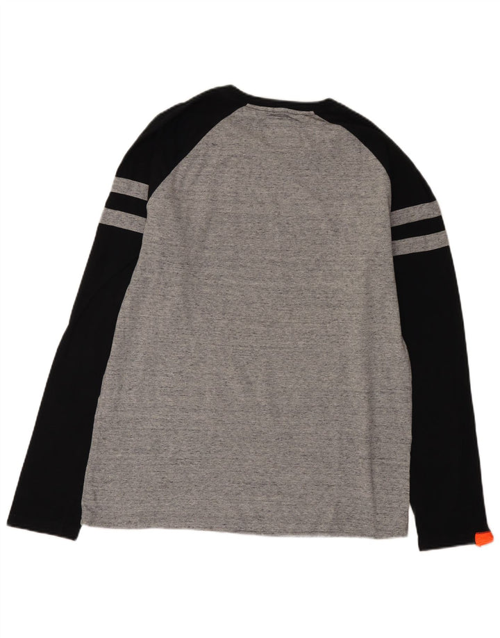 Superdry muška majica dugih rukava XL u sivoj boji