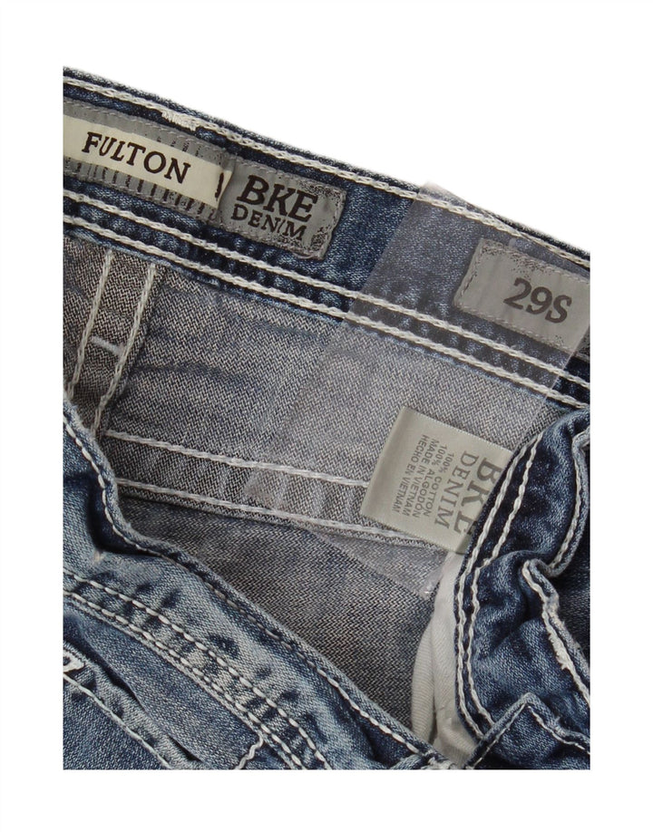 BKE ženske traperice Fulton Bootcut W29 L29 plavi pamuk