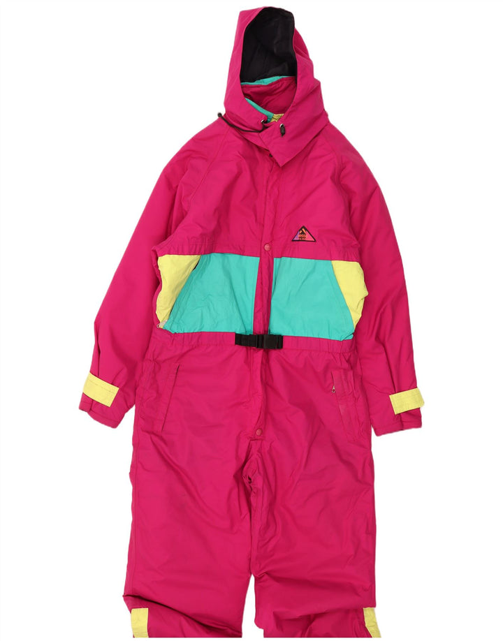 Aesse muški skijaški kombinezon s kapuljačom XL Pink Colourblock
