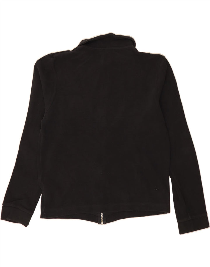 JACK & JONES Womens Tracksuit Top Jacket UK 16 Large Black Cotton Vintage Jack & Jones and Second-Hand Jack & Jones from Messina Hembry 