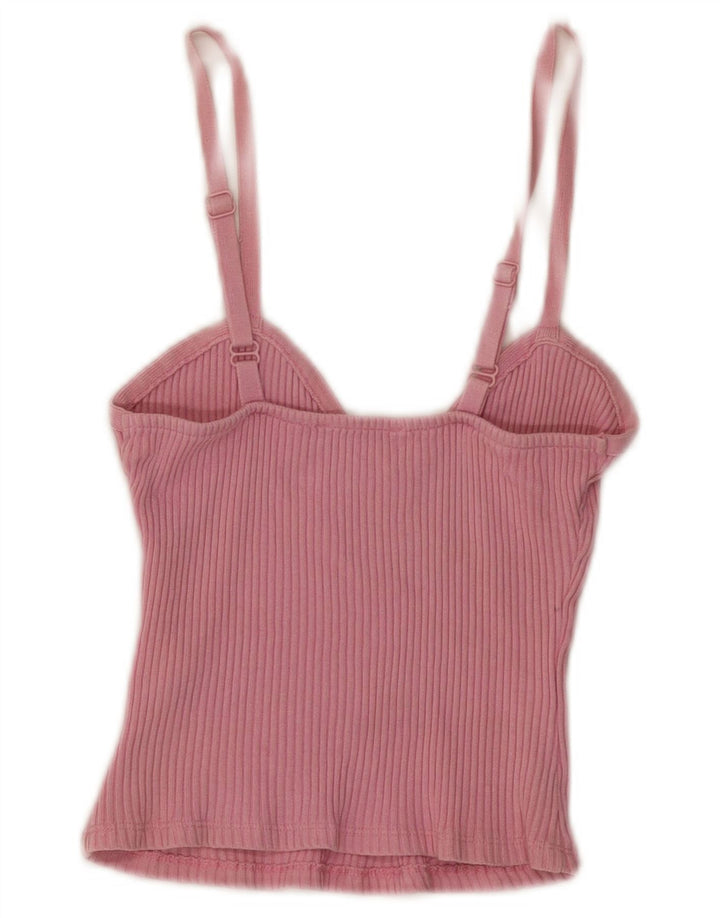Zara ženski kratki Cami Top UK 8 Small Pink