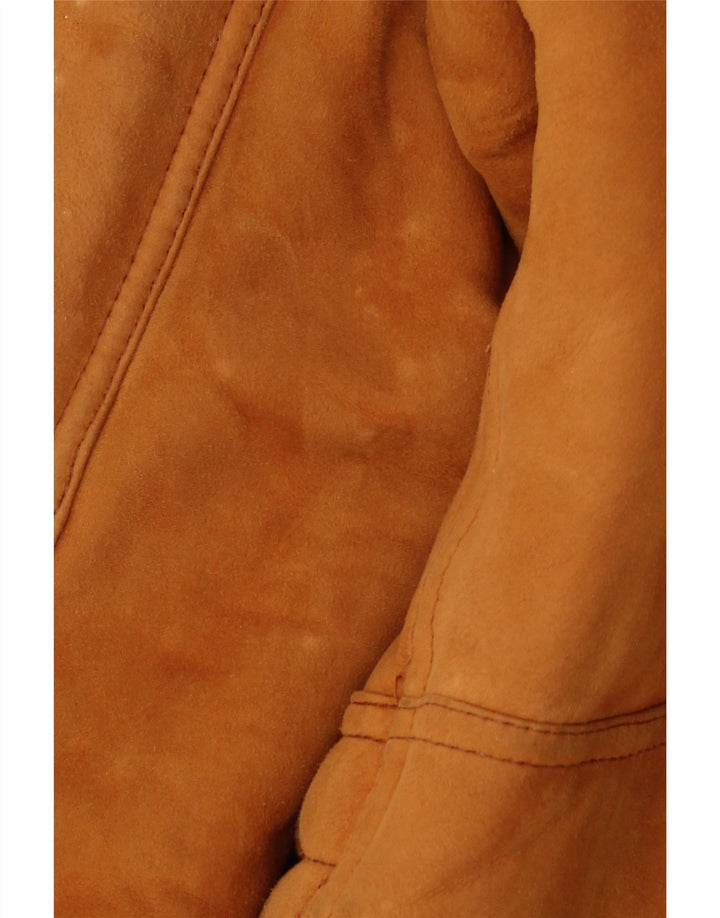 VINTAGE Muška jakna s ovčicama UK 40 Large Brown