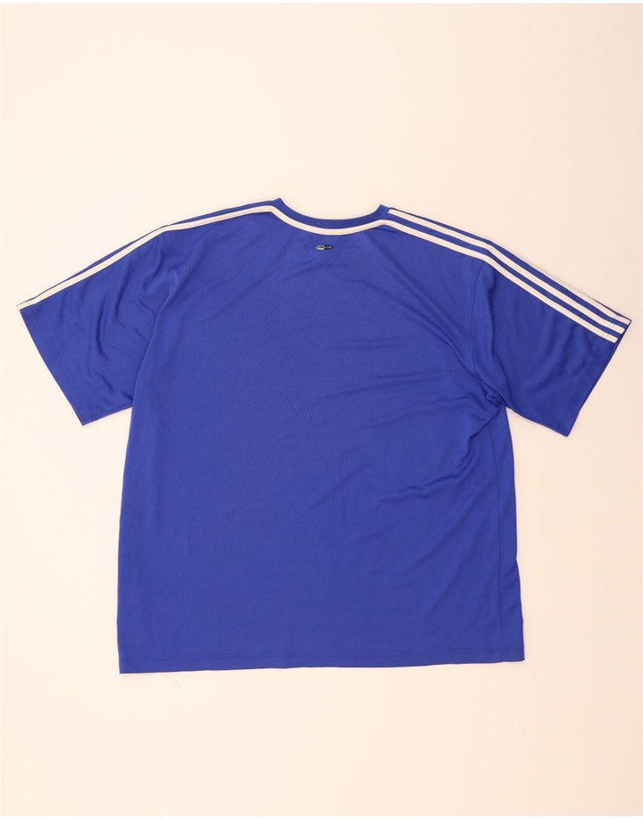 ADIDAS muška majica Climalite Top 2XL plavi poliester