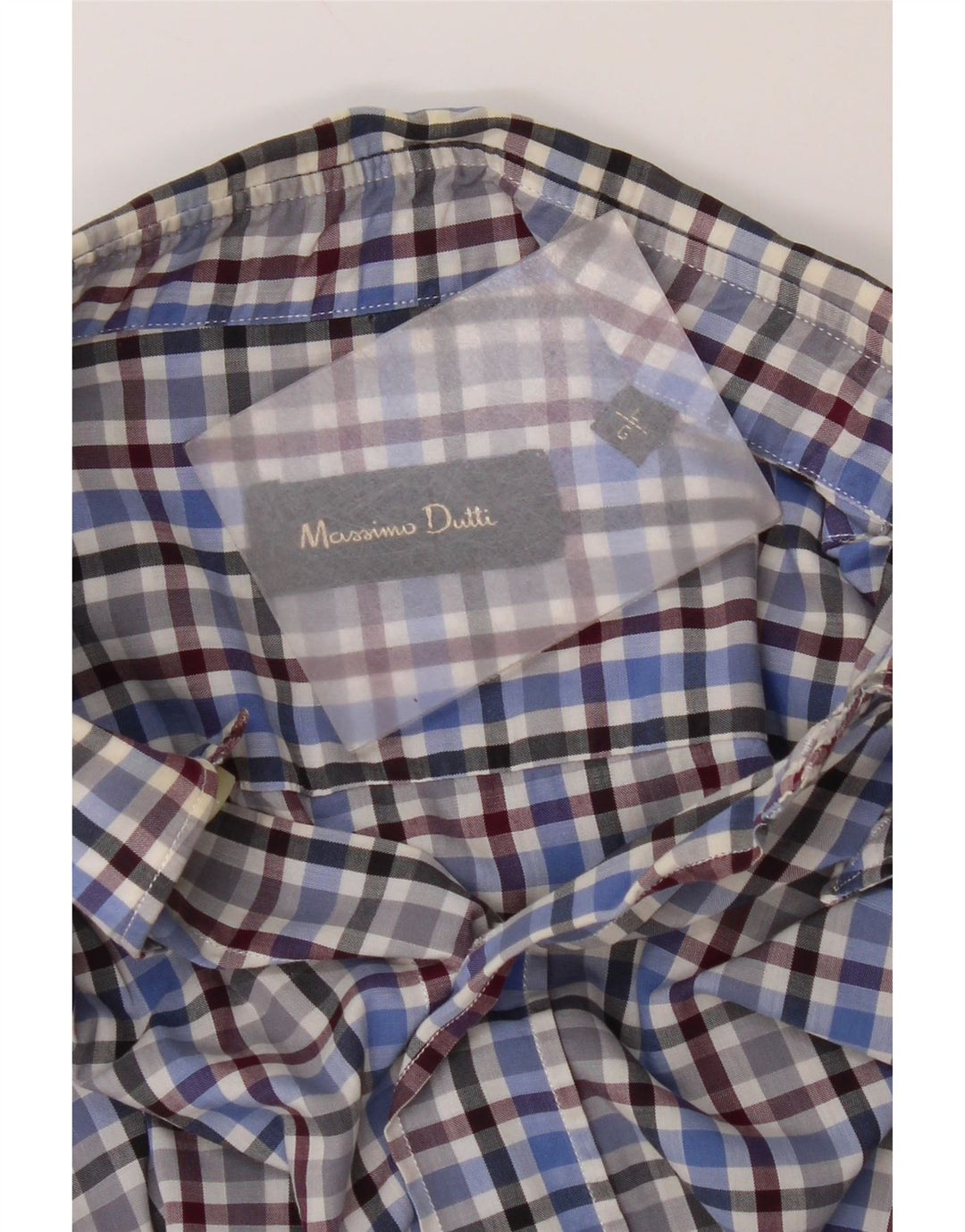Massimo Dutti muška košulja veliki plavi karo