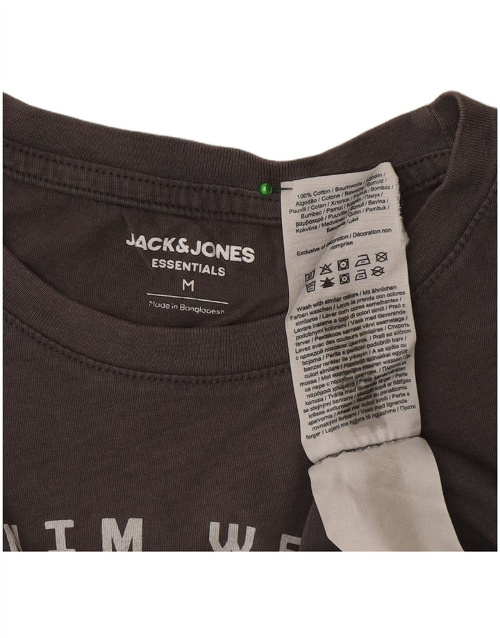 Jack & Jones muška majica kratkih rukava srednje sivi pamuk