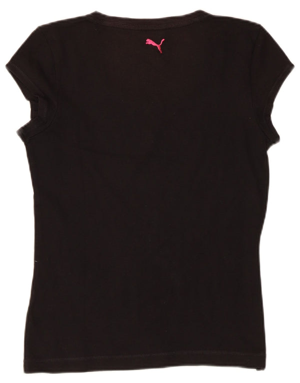 Puma ženska majica kratkih rukava Regular Graphic Top UK 6 XS crna