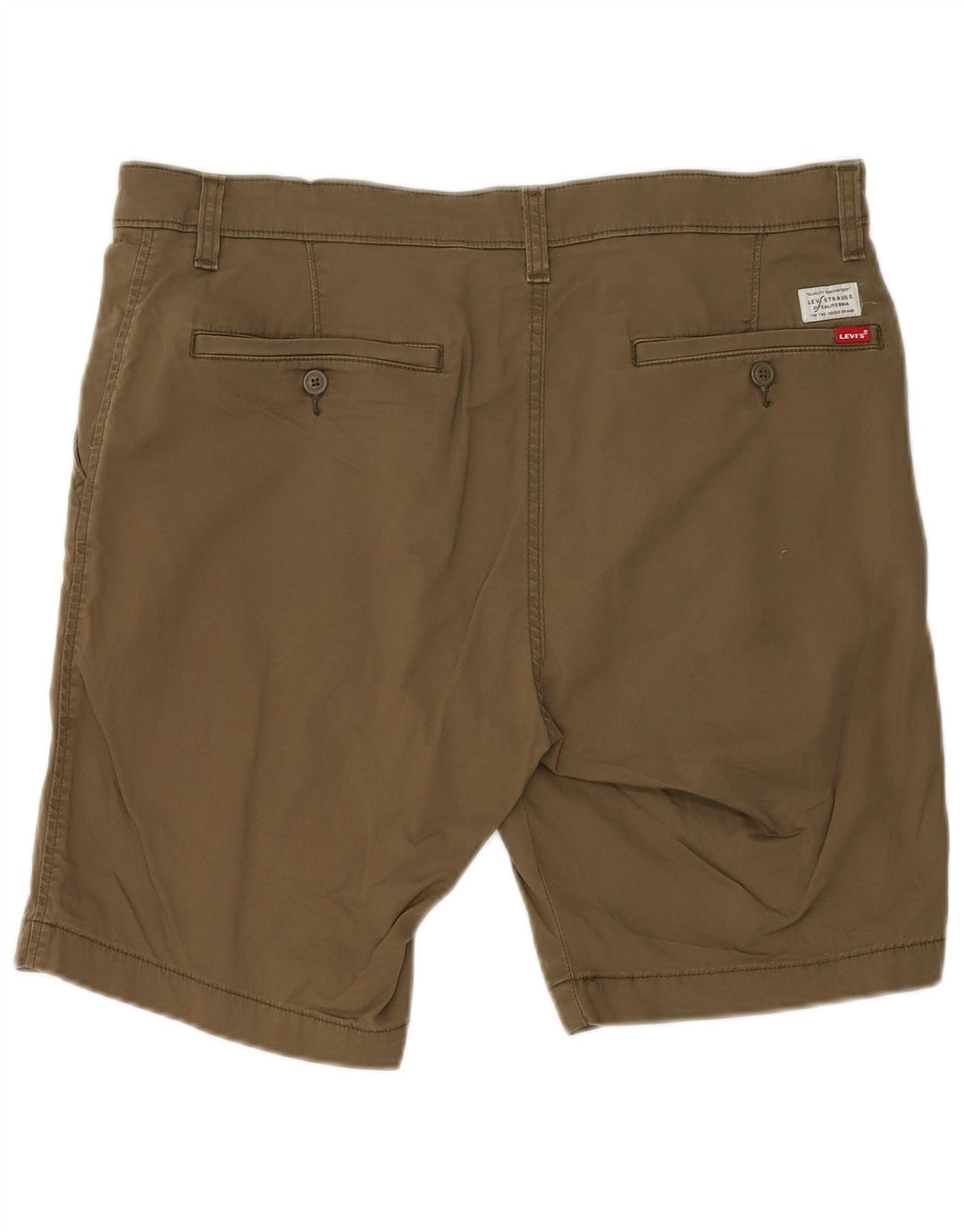 Levi's muške chino kratke hlače W36 veliki kaki pamuk