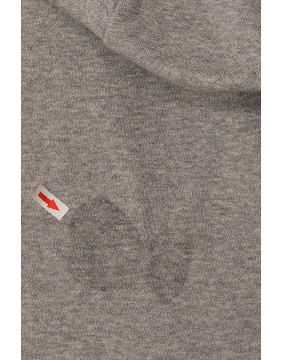 NIKE muška majica s kapuljačom širokog kroja, srednje sivi pamuk