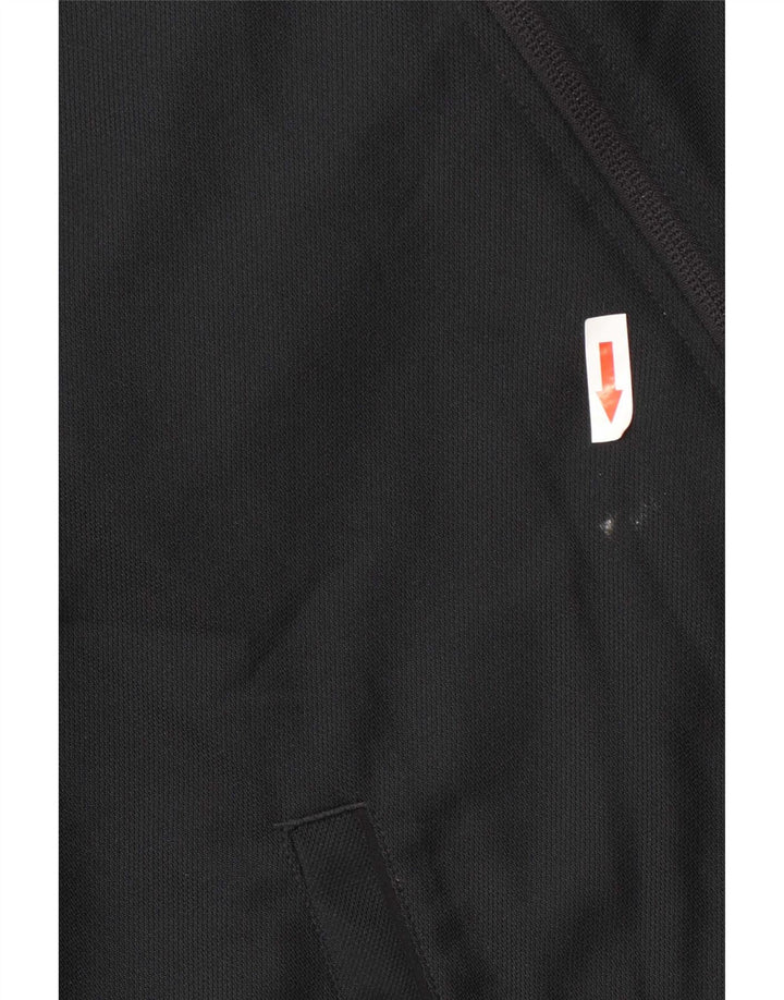 Nike Dri Fit trenirka velika jakna od crnog poliestera