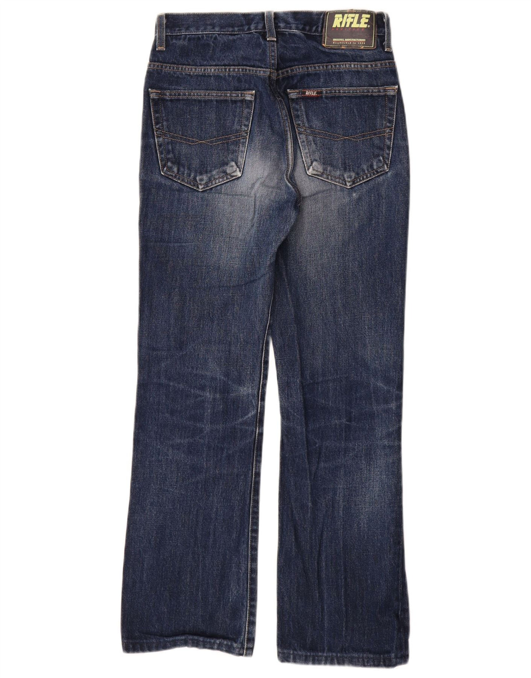 Muške traperice Rifle Bootcut W28 L28 Plavi pamuk