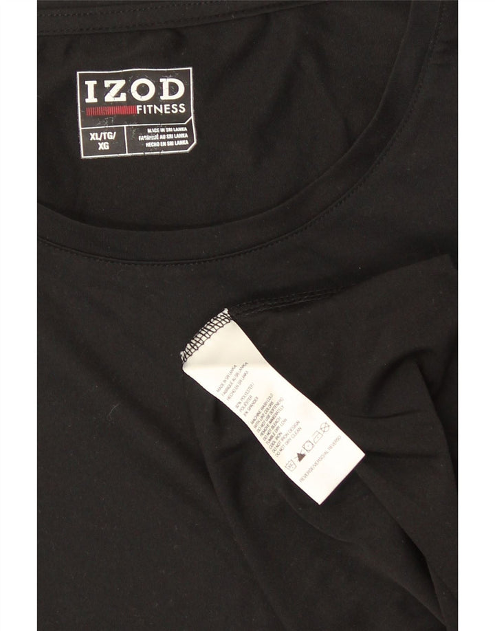 Izod ženska majica kratkih rukava UK 18 XL crni poliester