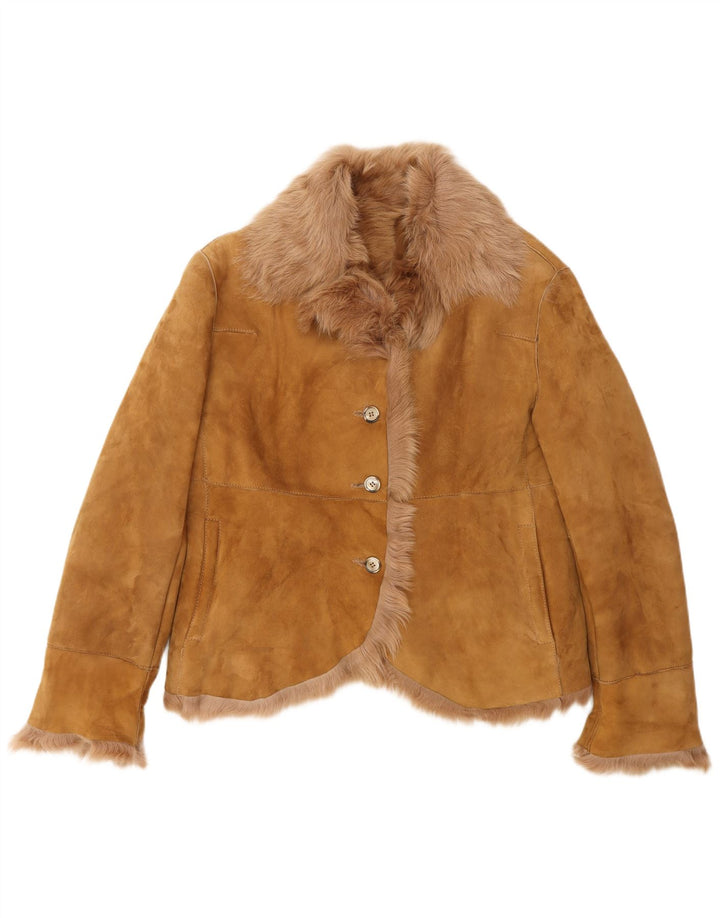 PAUL & SHARK Ženska antilop jakna UK 18 XL bež koža