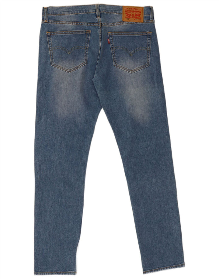 Levi's muške 511 uske traperice W32 L32 plavi pamuk