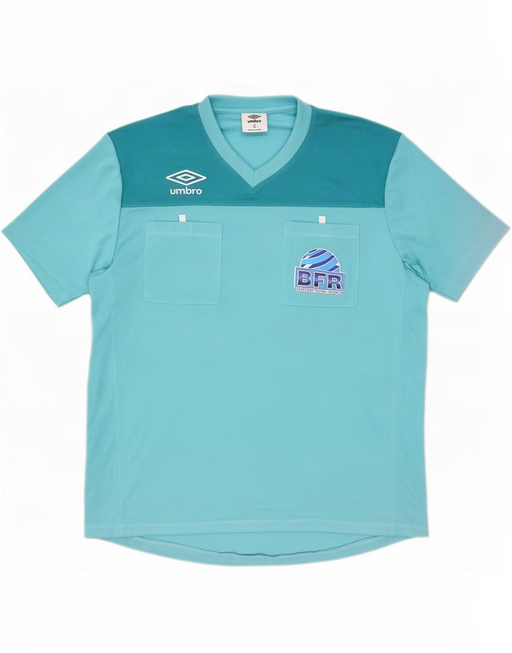 Umbro muška majica s grafičkim motivima XL plavi poliester