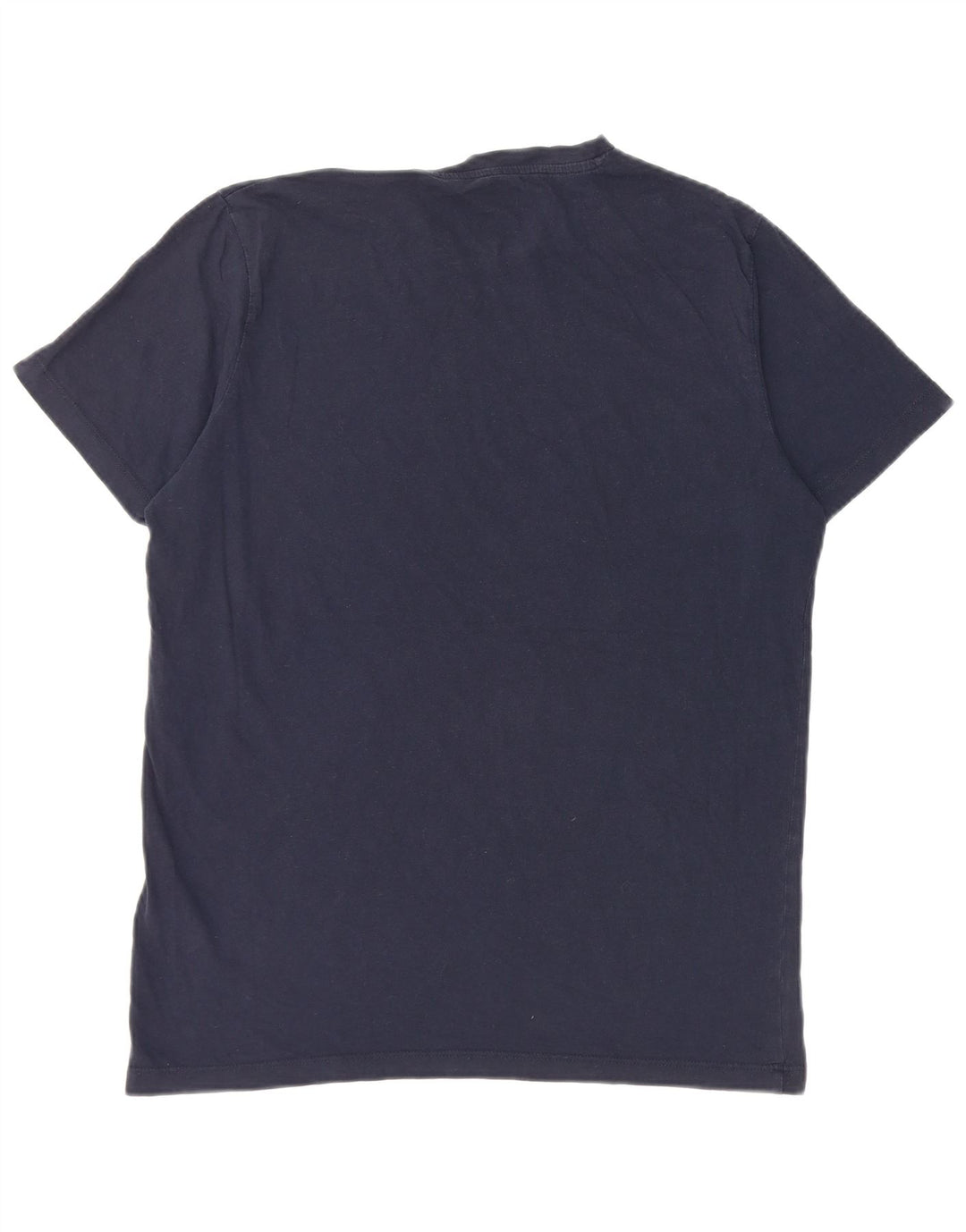 JACK & JONES Muška majica kratkih rukava srednje tamnoplavi pamuk