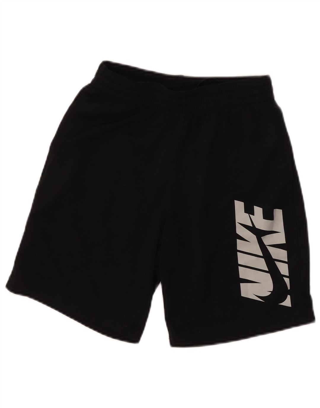 NIKE Boys Graphic Sport Shorts 7-8 Years Black Poliester