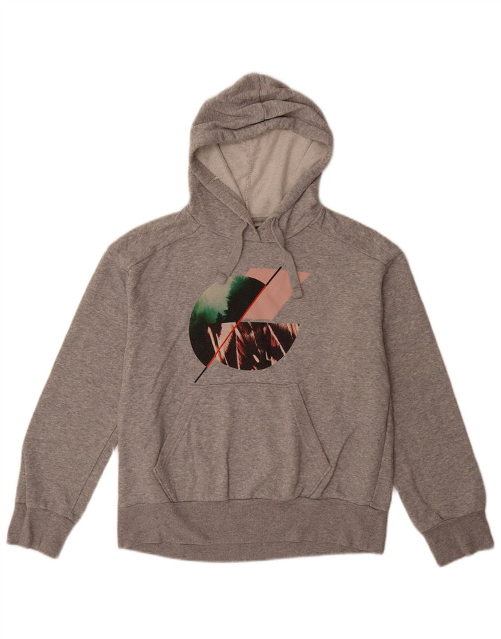 PRANA Ženska prevelika majica s kapuljačom s kapuljačom UK 6 XS Siva