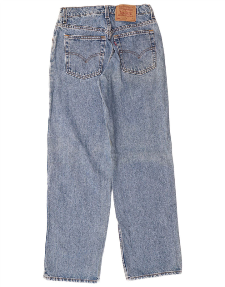 Levi's ženske 565 široke traperice visokih nogavica US 9 srednje W28 L31 plave klasične