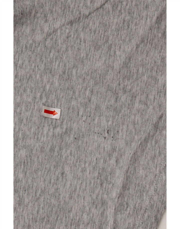 Puma ženska majica kratkih rukava UK 12 srednje sivi pamuk