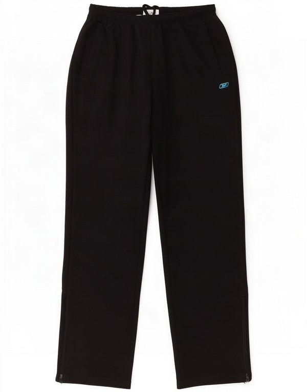 Reebok Mens Trenirka Hlače Large Black Polyester
