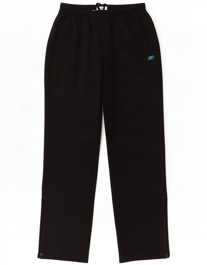 Reebok Mens Trenirka Hlače Large Black Polyester