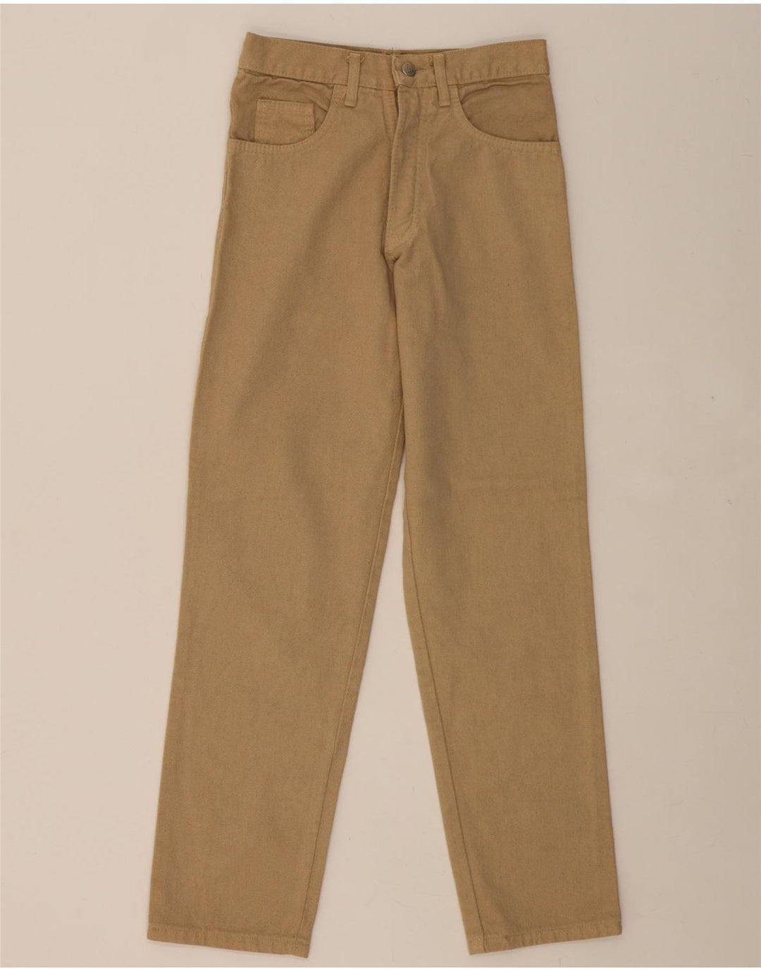 DUKE Mens Straight Jeans W28 L28 Beige Cotton Vintage Duke and Second-Hand Duke from Messina Hembry 
