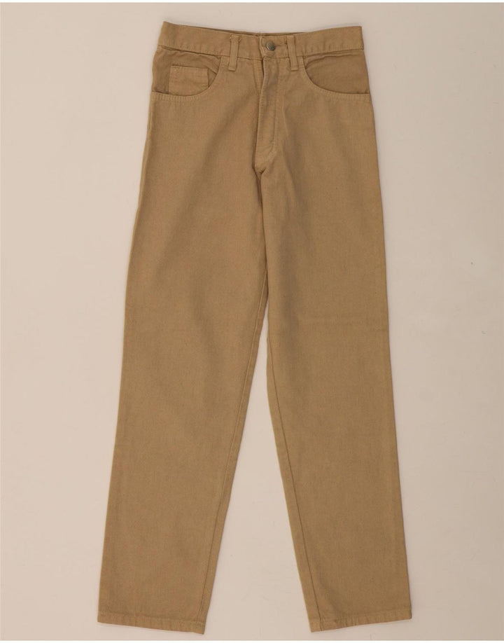 DUKE Mens Straight Jeans W28 L28 Beige Cotton Vintage Duke and Second-Hand Duke from Messina Hembry 