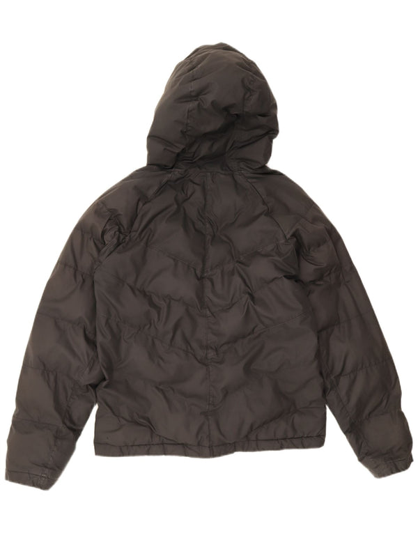 Podstavljena jakna Nike za dječake 13-14 godina XL crna od poliestera