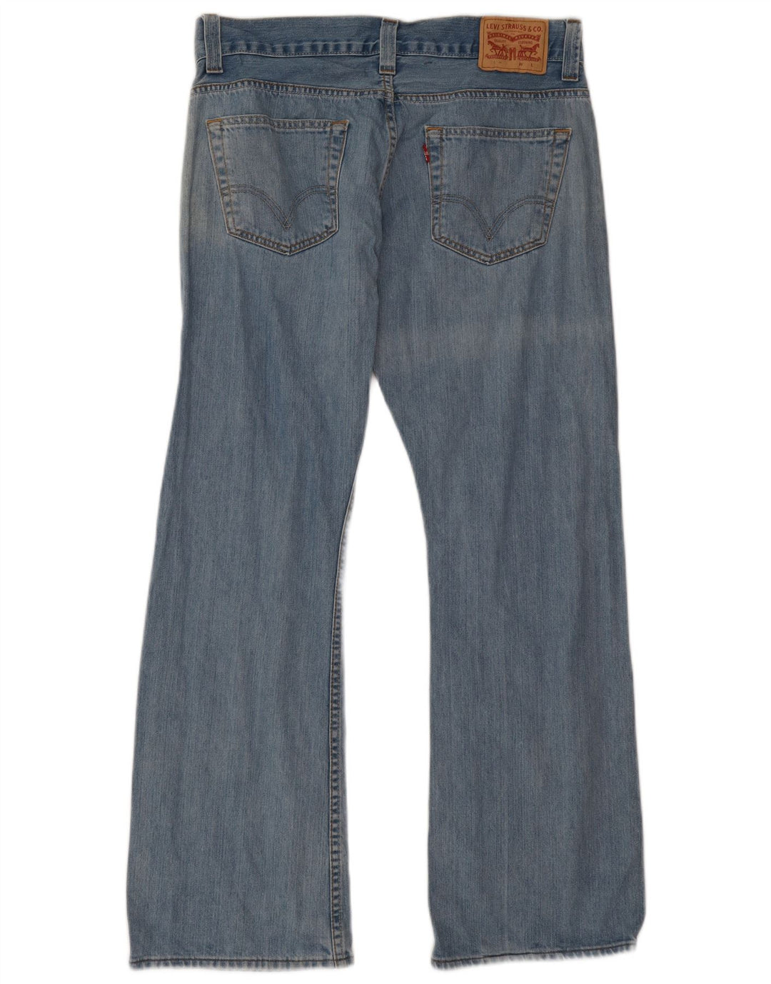 Levi's muške 551 Bootcut traperice W36 L32 plavi pamuk