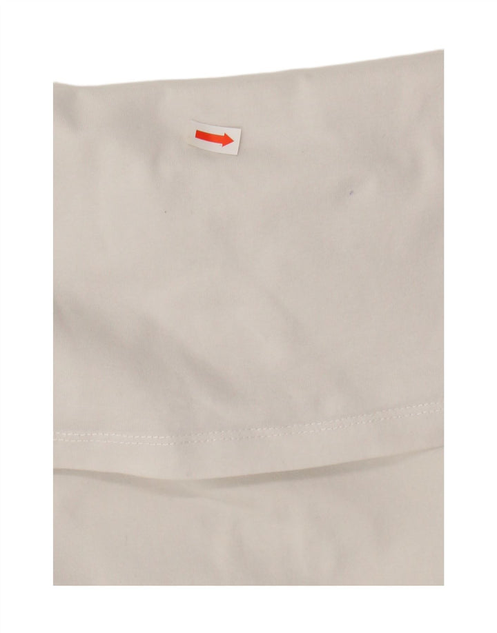 Ellesse Ženska grafička majica kratkih rukava UK 10 Mali bijeli pamuk