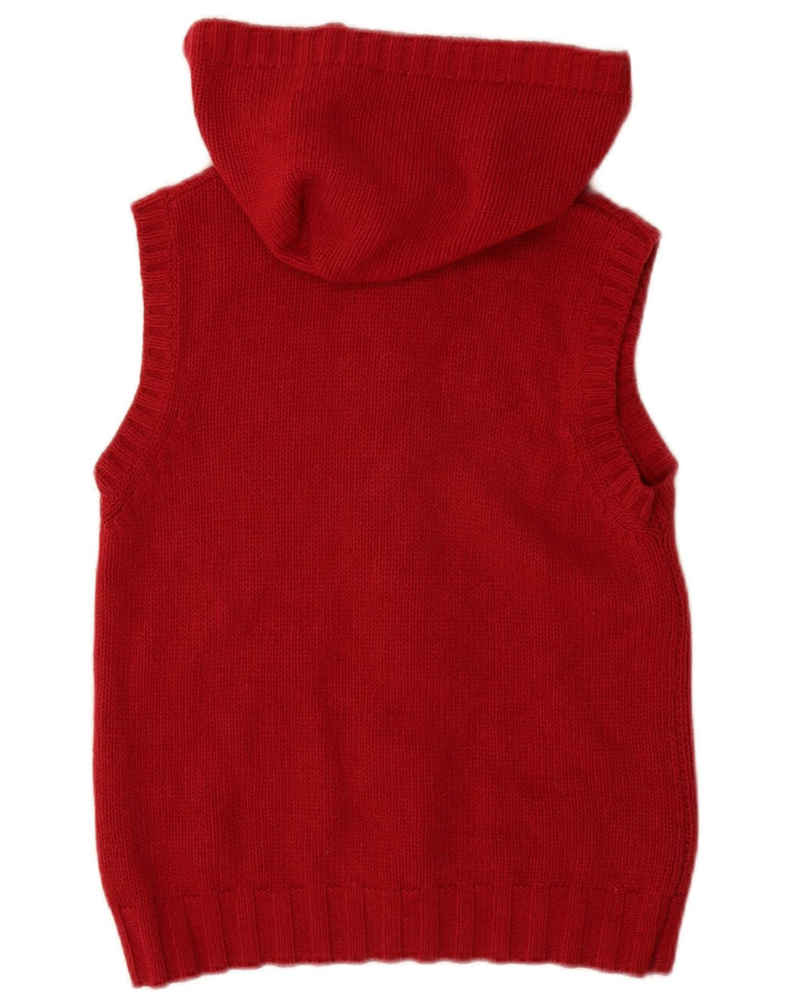 MURPHY & NYE Ženska vesta s kapuljačom UK 10 Mala bordo