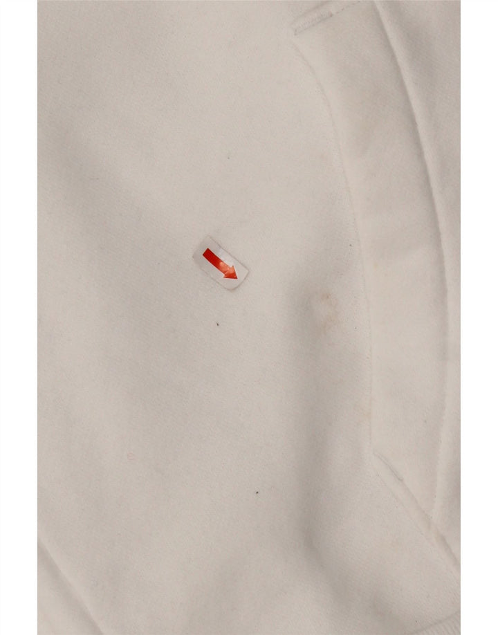 HOLLISTER Muška majica s kapuljačom Veliki bijeli pamuk