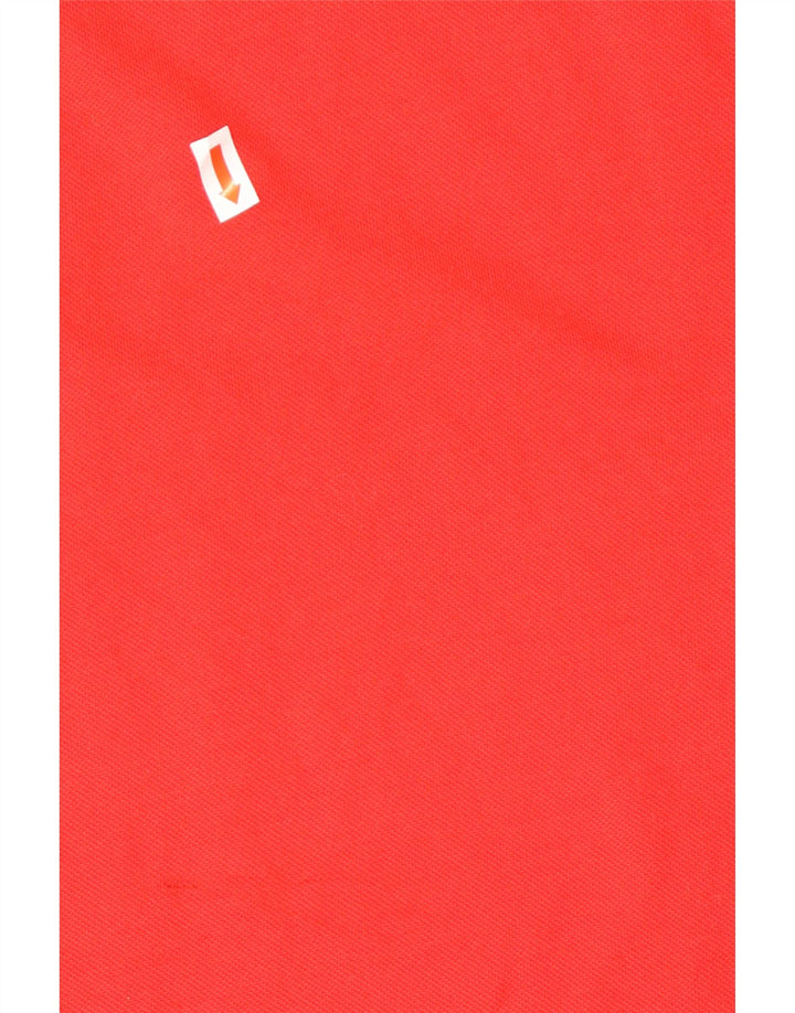 CHAMPION Mens Easy Fit Polo Shirt Medium Red Cotton