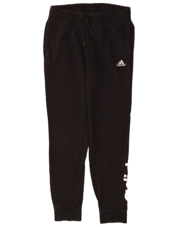 Adidas Ženske grafičke trenirke, hlače Joggers UK 12/14 srednje crne