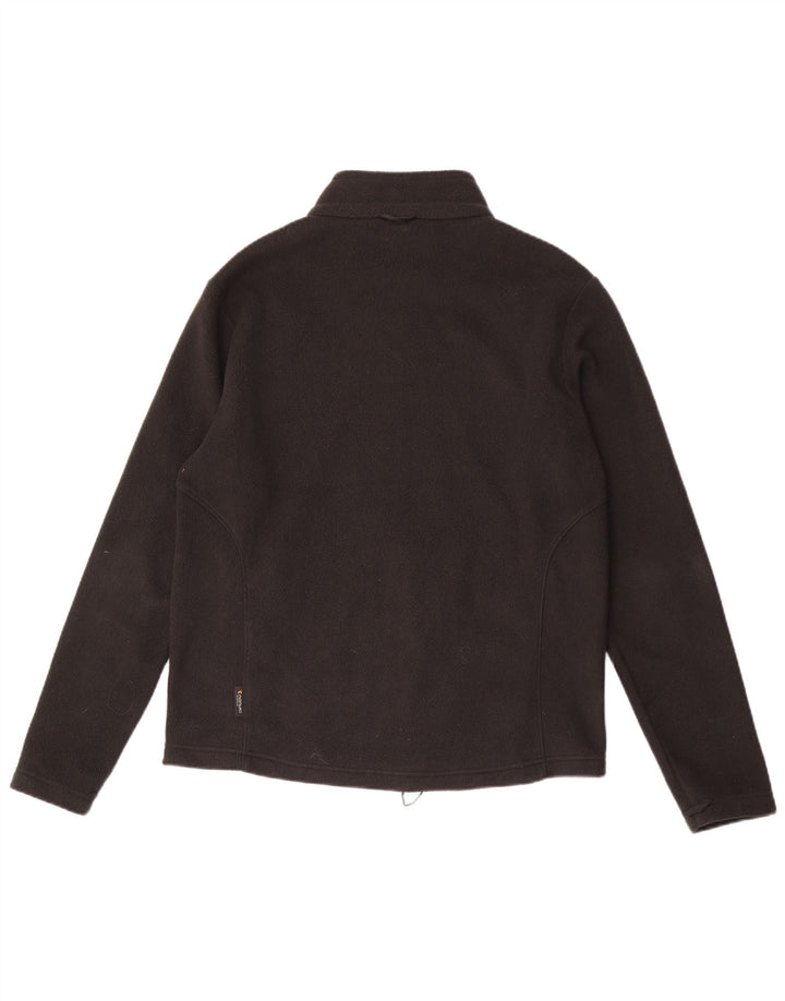 Jack Wolfskin muška flis jakna UK 36/38 mali crni poliester