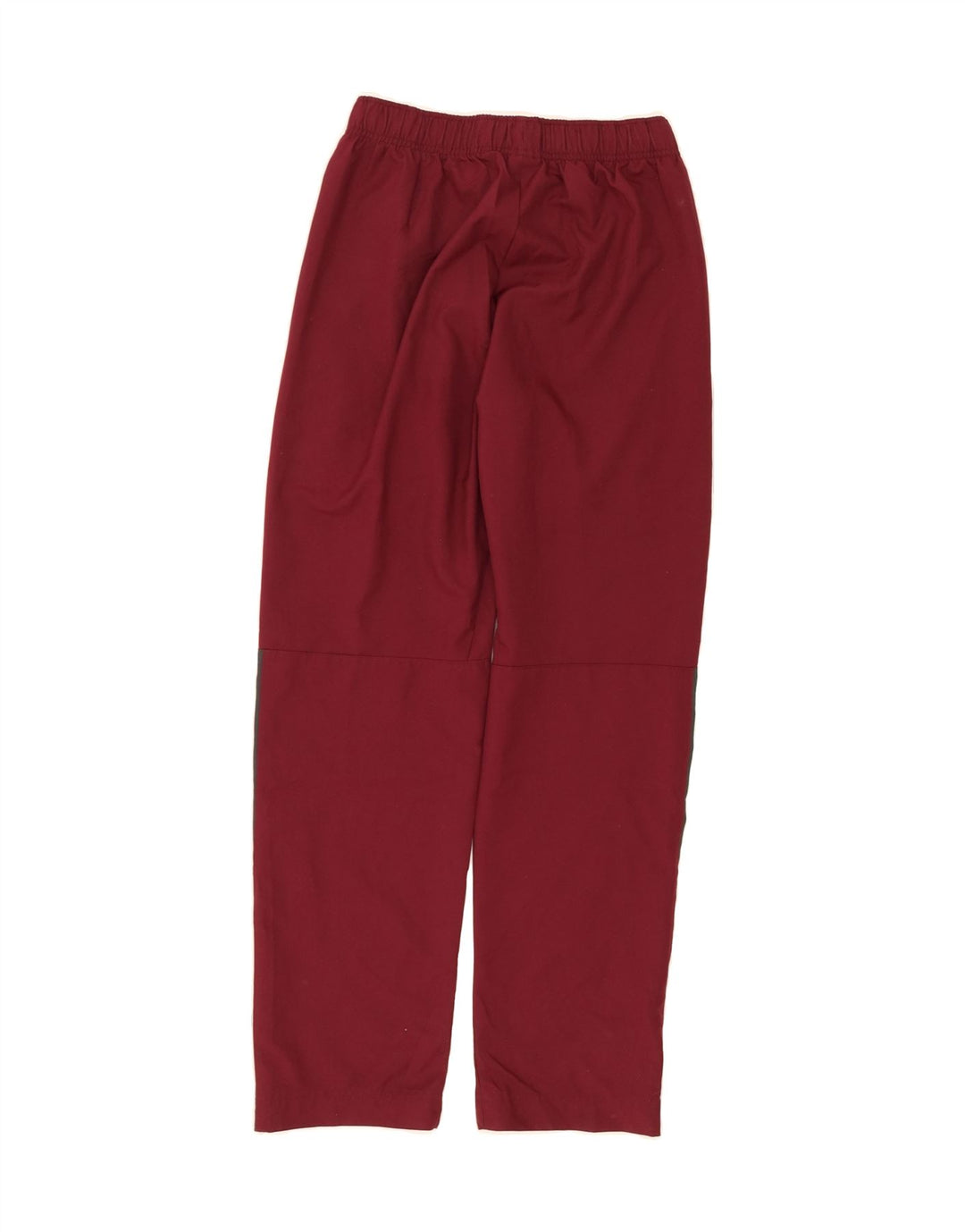NIKE Mens Dri Fit Tracksuit Trousers Small Burgundy Colourblock Polyester Vintage Nike and Second-Hand Nike from Messina Hembry 