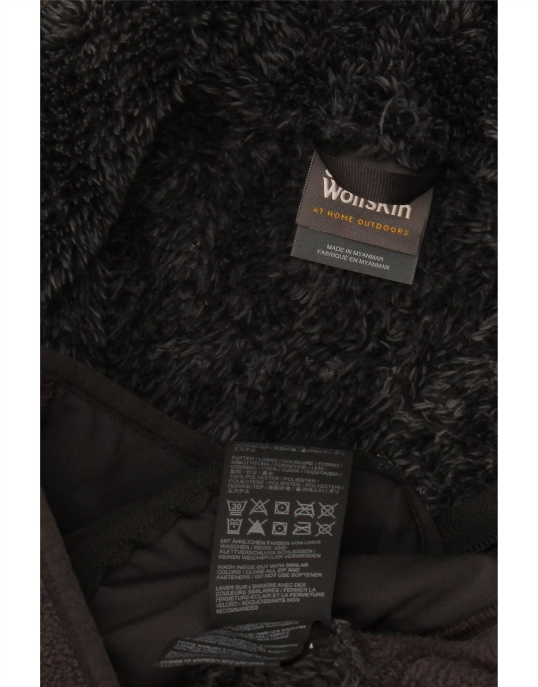 Jack Wolfskin ženska jakna od flisa UK 14 srednje siva poliester