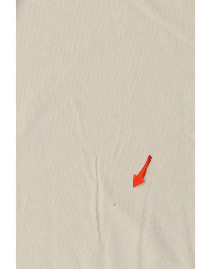 Kappa muška majica kratkih rukava s grafičkim motivima, mala bijela