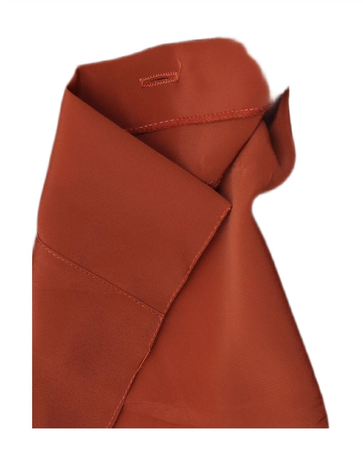 Vintage ženska košulja bluza UK 16 velika smeđa