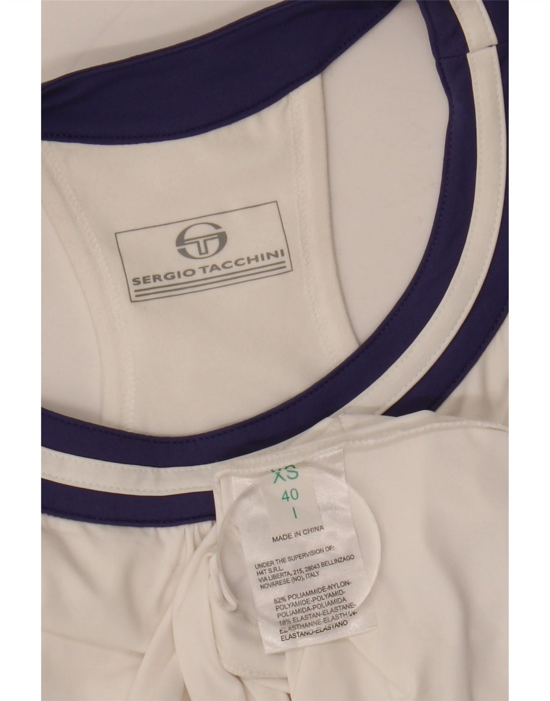 Sergio Tacchini ženski prsluk UK 4 XS bijeli najlon