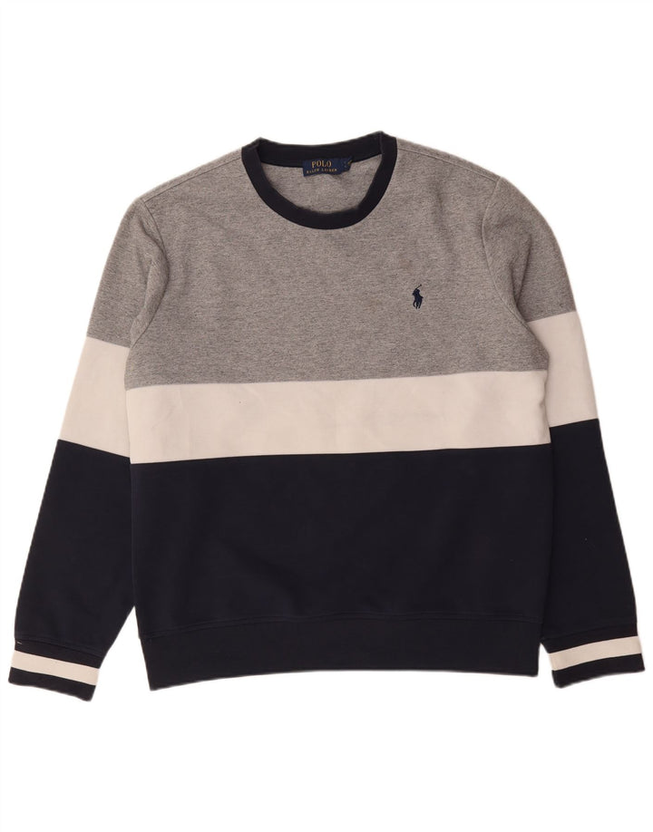 Polo Ralph Lauren muška majica s kratkim rukavima Veliki sivi poliester u boji